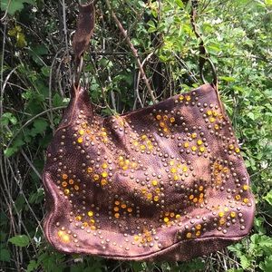 Betsey Johnson leather tote bag